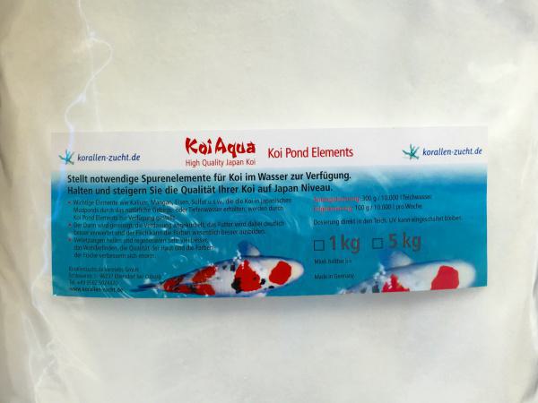 Korallenzucht KoiAqua Koi Pond Elements 1 Kg